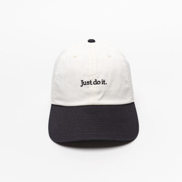Casquette Nike Club Unstructured JDI Homme – Sail / Black (FB5370-134)