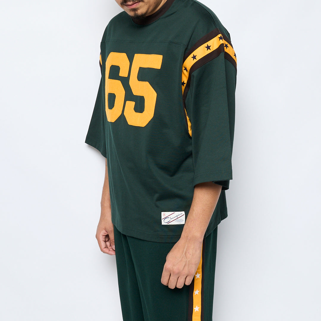 Dark green champion shirt hot sale