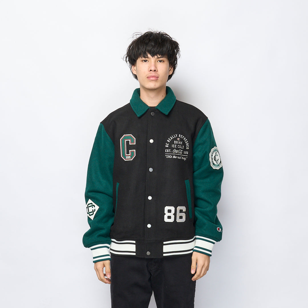 Champion x Coca Cola - Bomber Jacket (Black/Green)