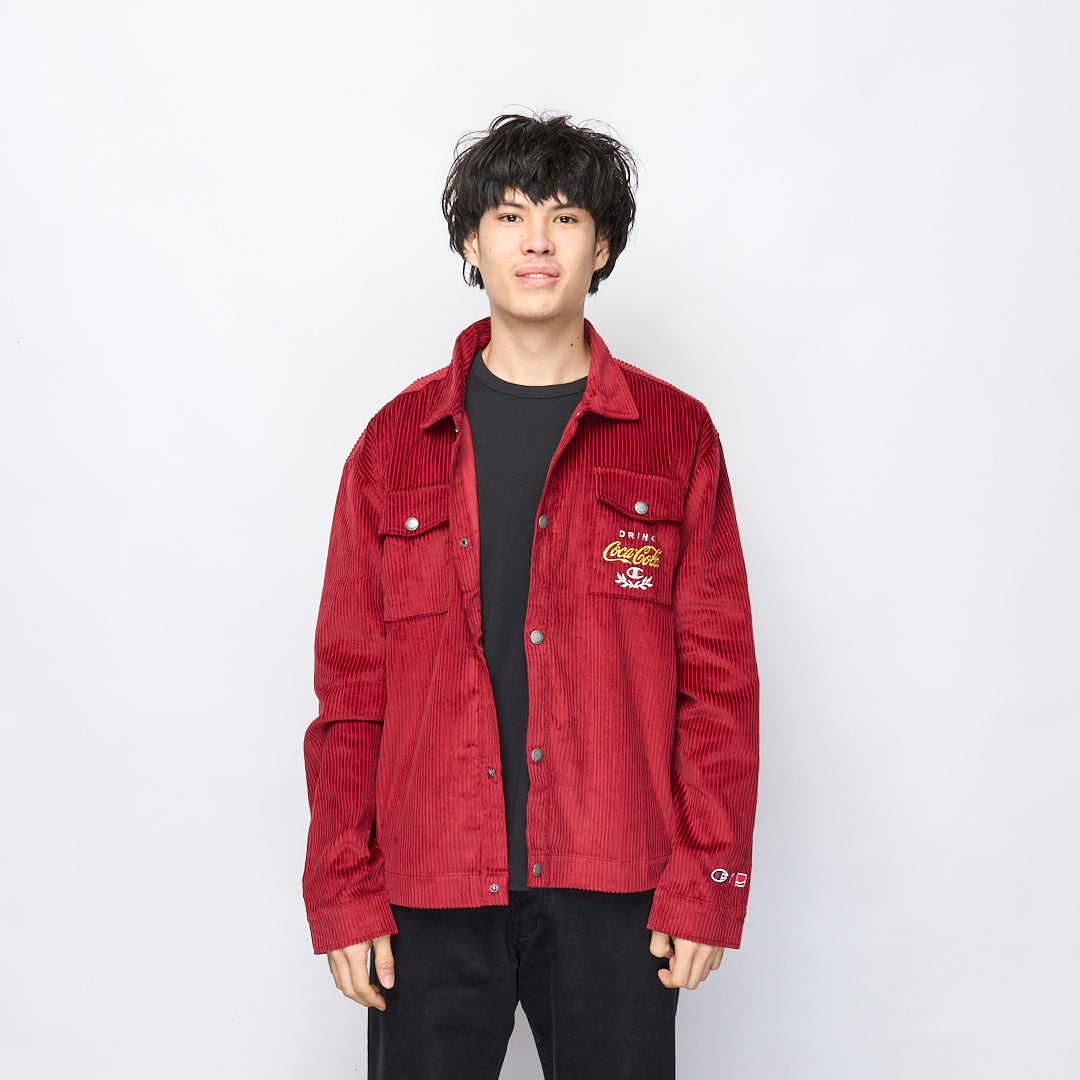 Champion x Coca Cola - Jacket (Burgundy)