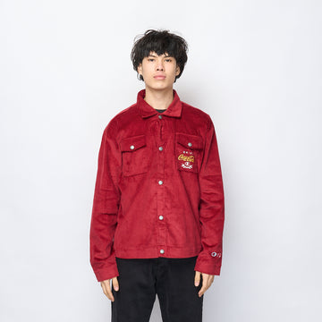 Champion x Coca Cola - Jacket (Burgundy)