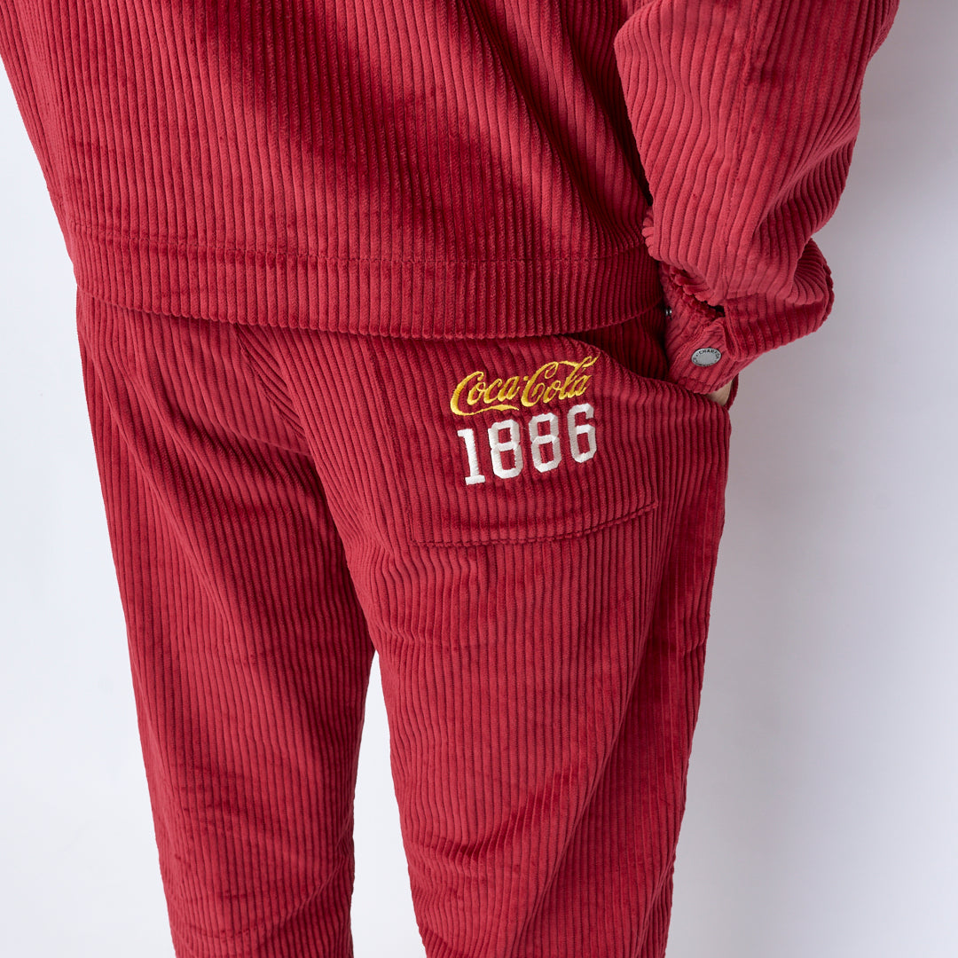 Champion x Coca Cola - Straight Hem Pants (Burgundy)