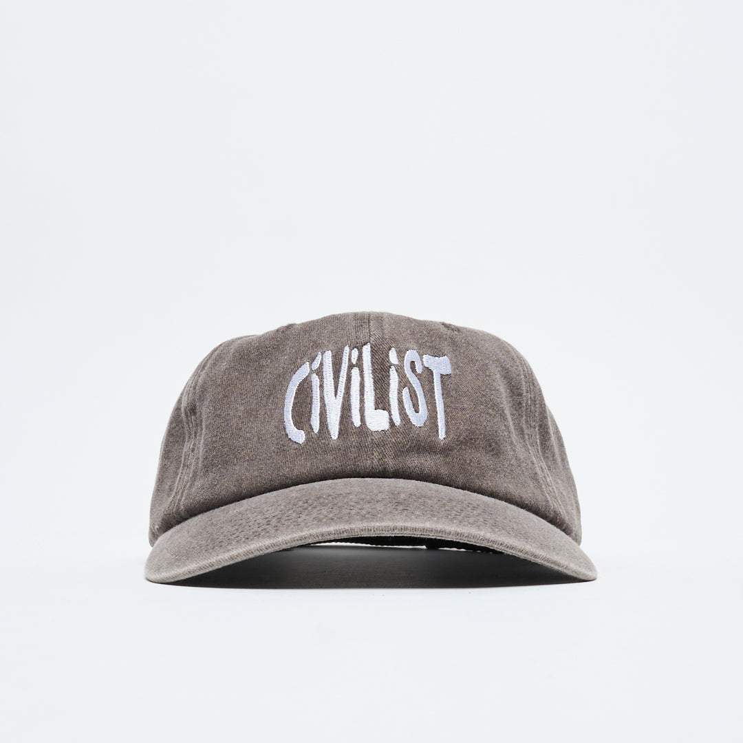 Civilist - Big Fun Dad Hat (Washed Brown)