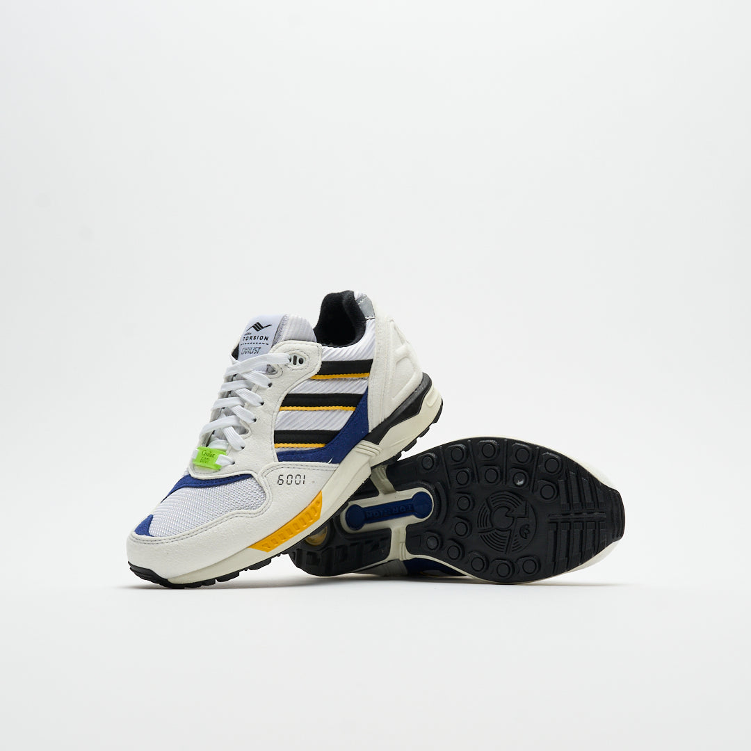 Civilist x Adidas - ZX 6001 B (Crystal White/Core Black/Bold Gold)