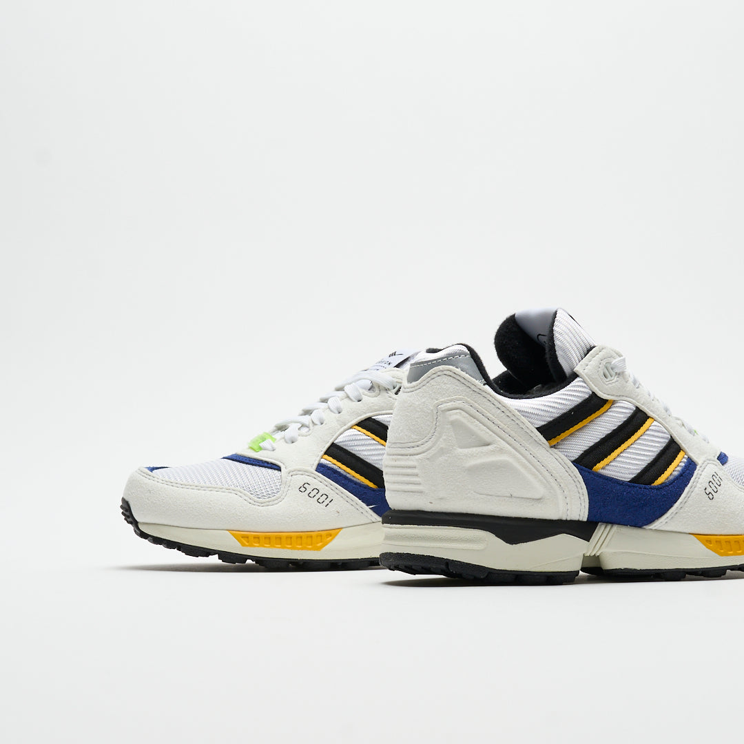Civilist x Adidas - ZX 6001 B (Crystal White/Core Black/Bold Gold)