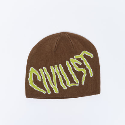 Civilist - Creepy Skully Beanie (Forest)