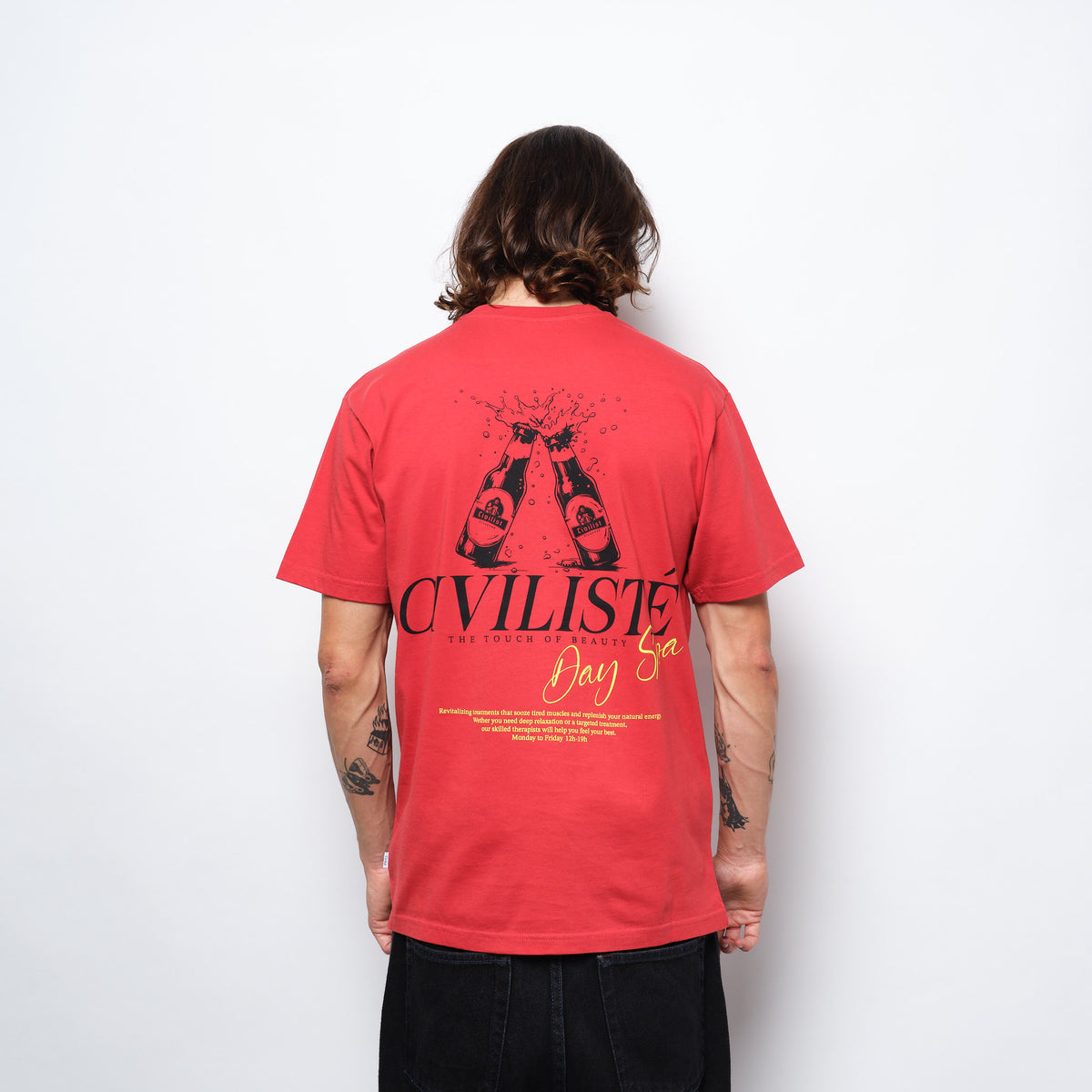 Civilist - Day Spa Tee (Tomato)