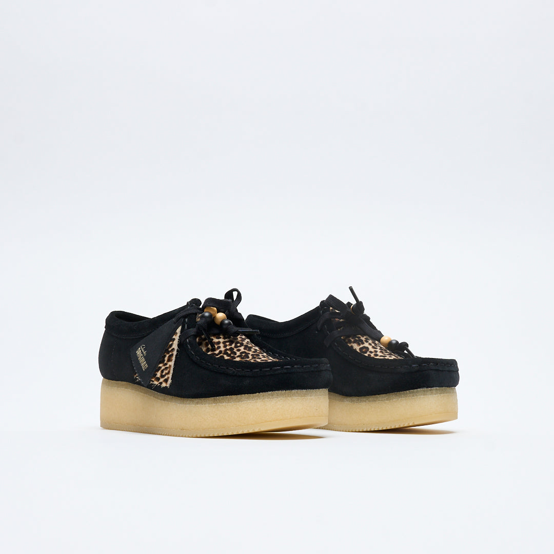 Clarks Originals - Wallacraft Bee (Black/Leopard)
