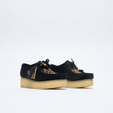 Clarks Originals - Wallacraft Bee (Black/Leopard)
