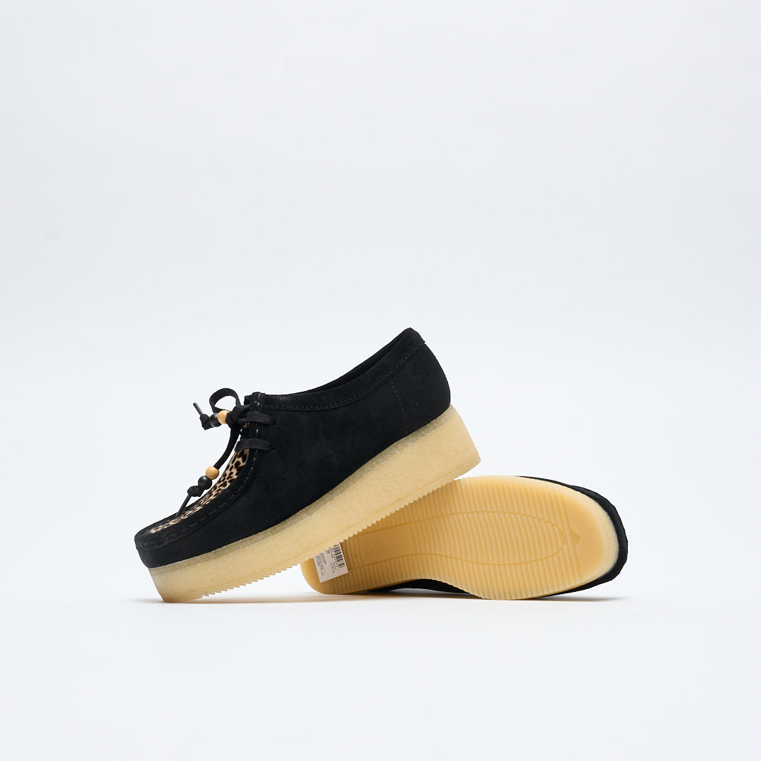 Clarks Originals - Wallacraft Bee (Black/Leopard)