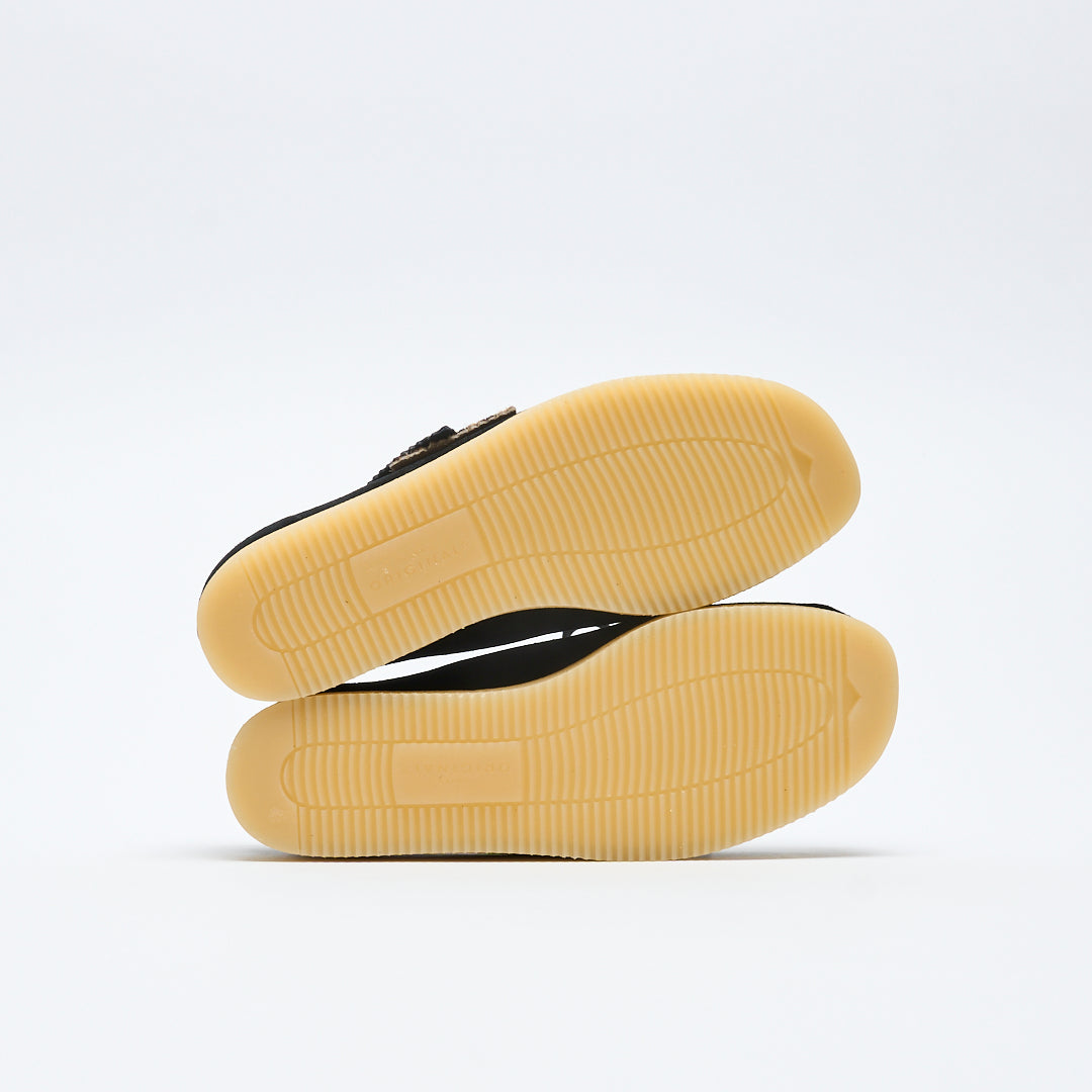 Clarks Originals - Wallacraft Bee (Black/Leopard)