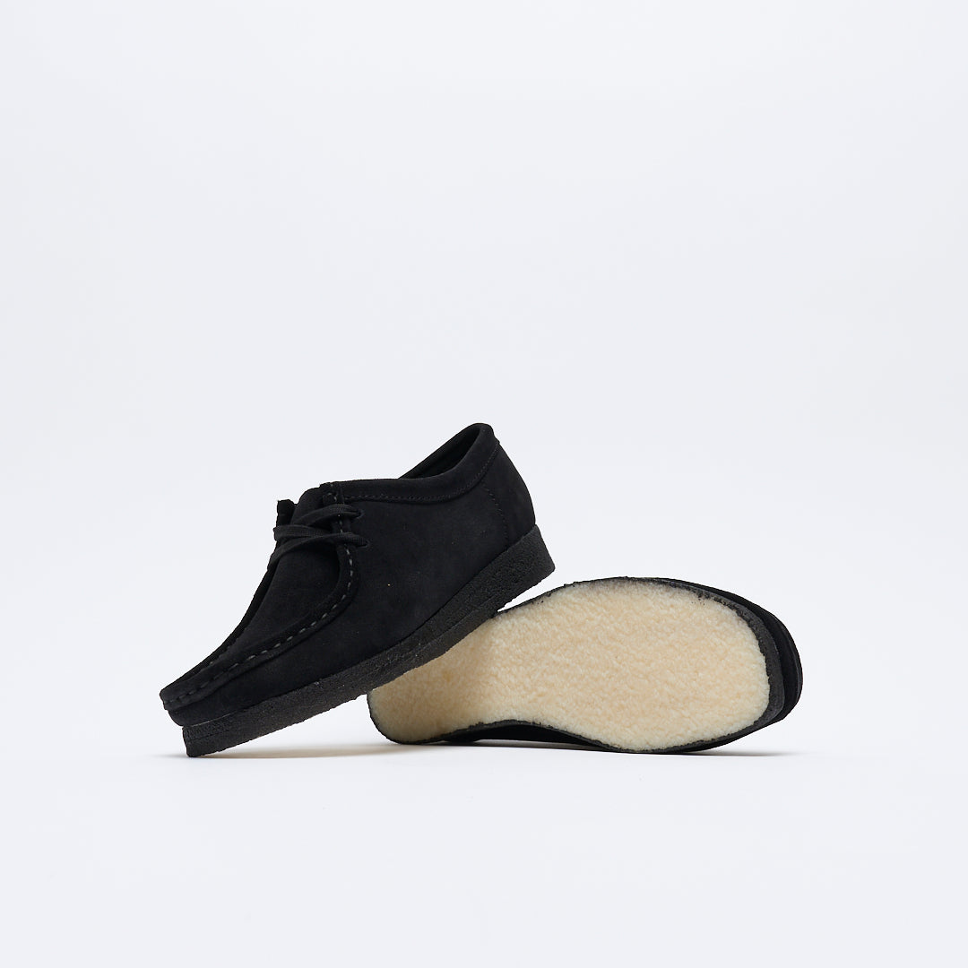 Clarks Originals - Women Wallabee (Black Suede)