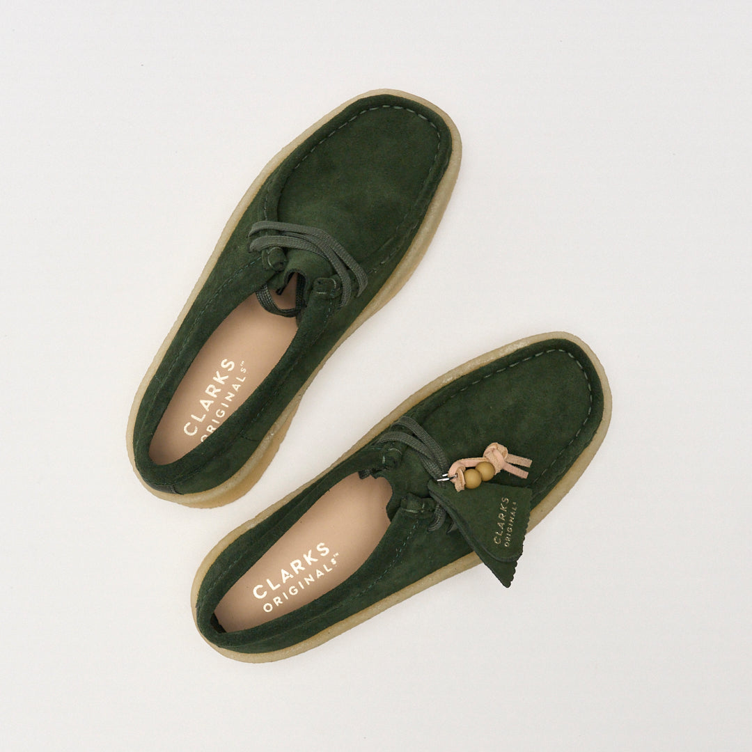 Clarks Originals - Women Wallabee Cup (Dark Green)