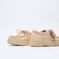 Clarks - Torhill Bee Women (Ecru Suede) "Somerset Pack"