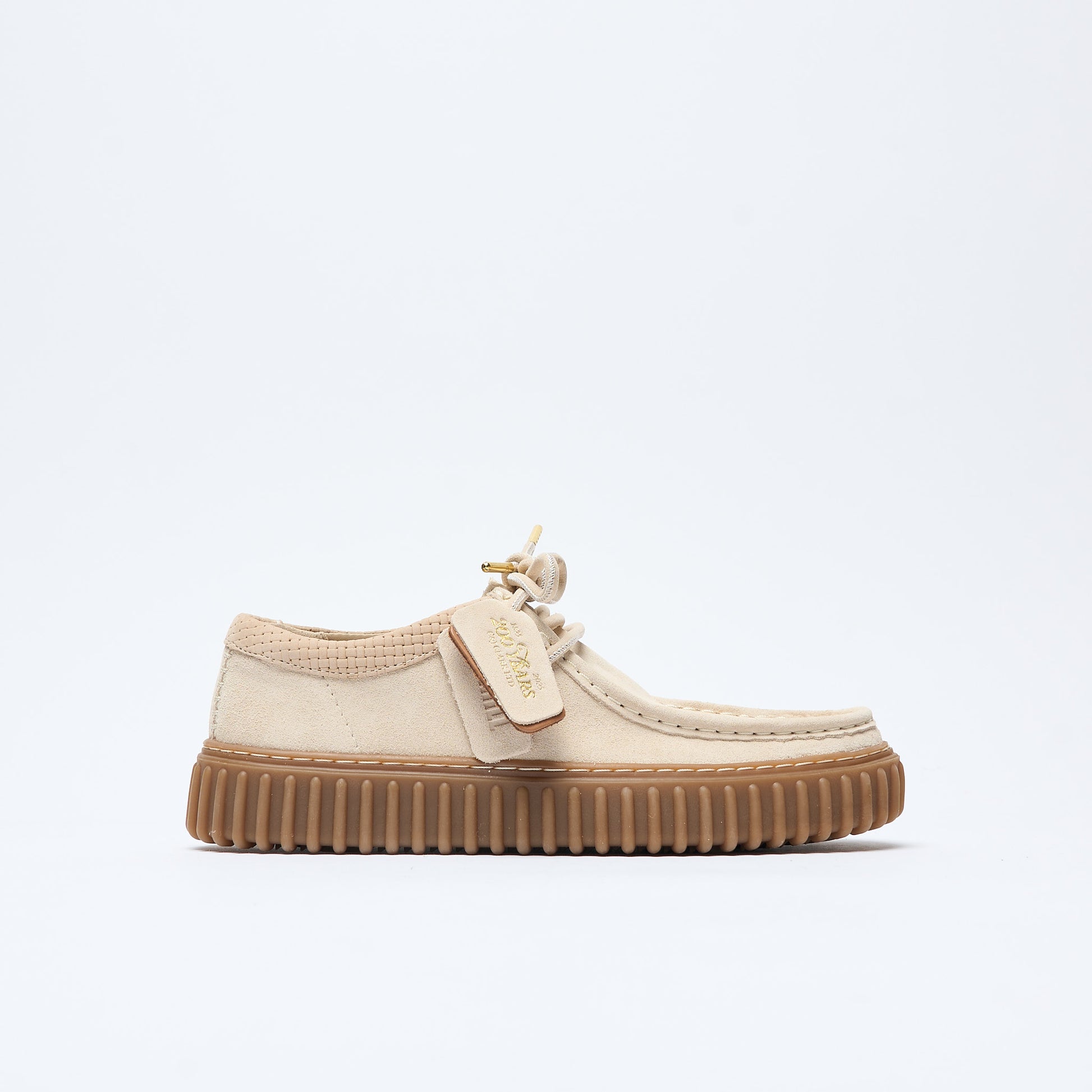 Clarks - Torhill Low Suede (Ecru) "Somerset pack"