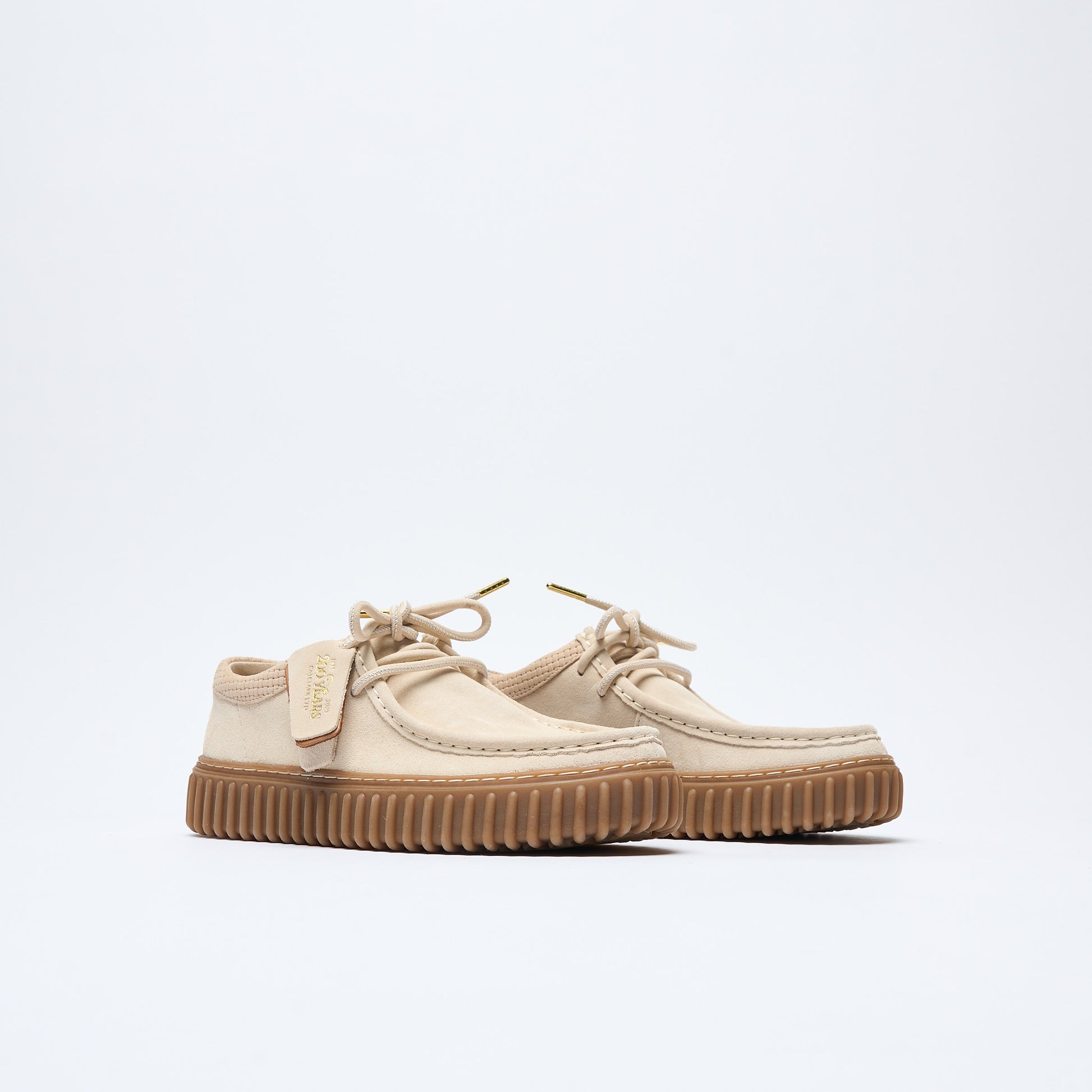 Clarks - Torhill Low Suede (Ecru) "Somerset pack"