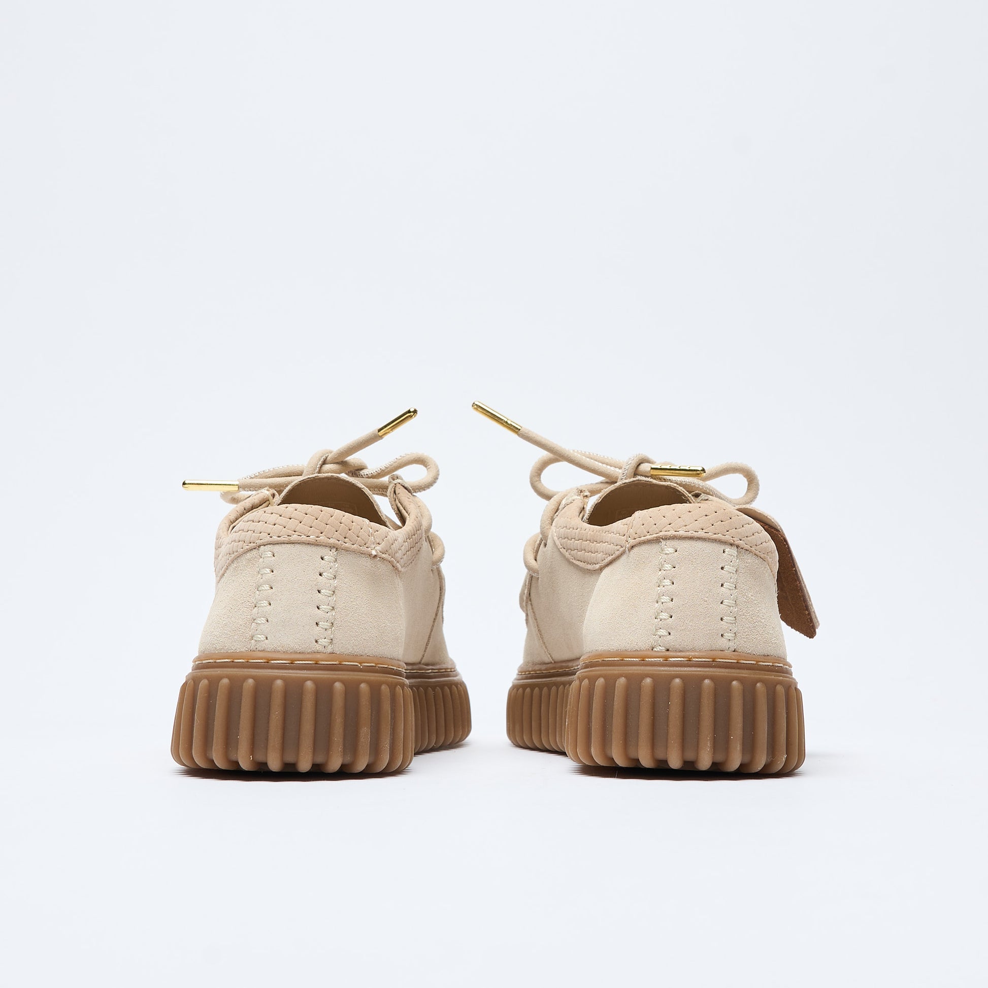 Clarks - Torhill Low Suede (Ecru) "Somerset pack"