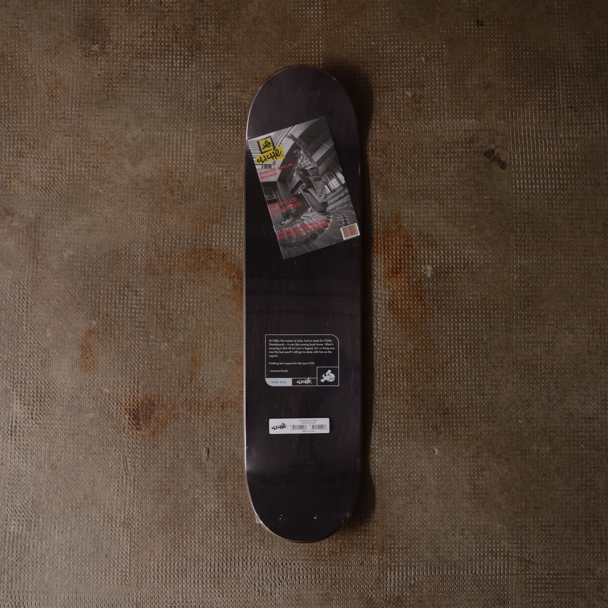 Cliché Skateboards JB Lyon Deck 8