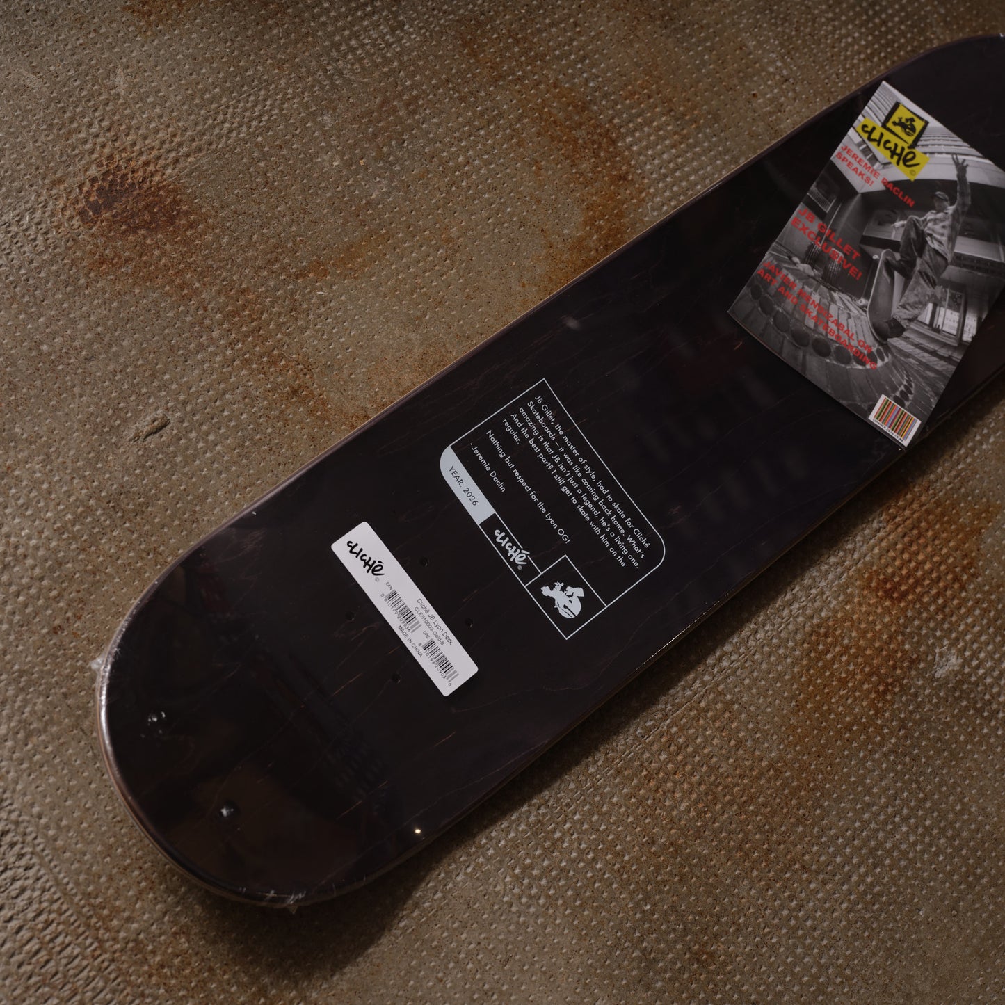 Cliché Skateboards JB Lyon Deck 8