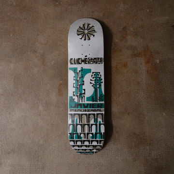 Cliché Skateboards Mendizabal Griptape Art Deck 8.25