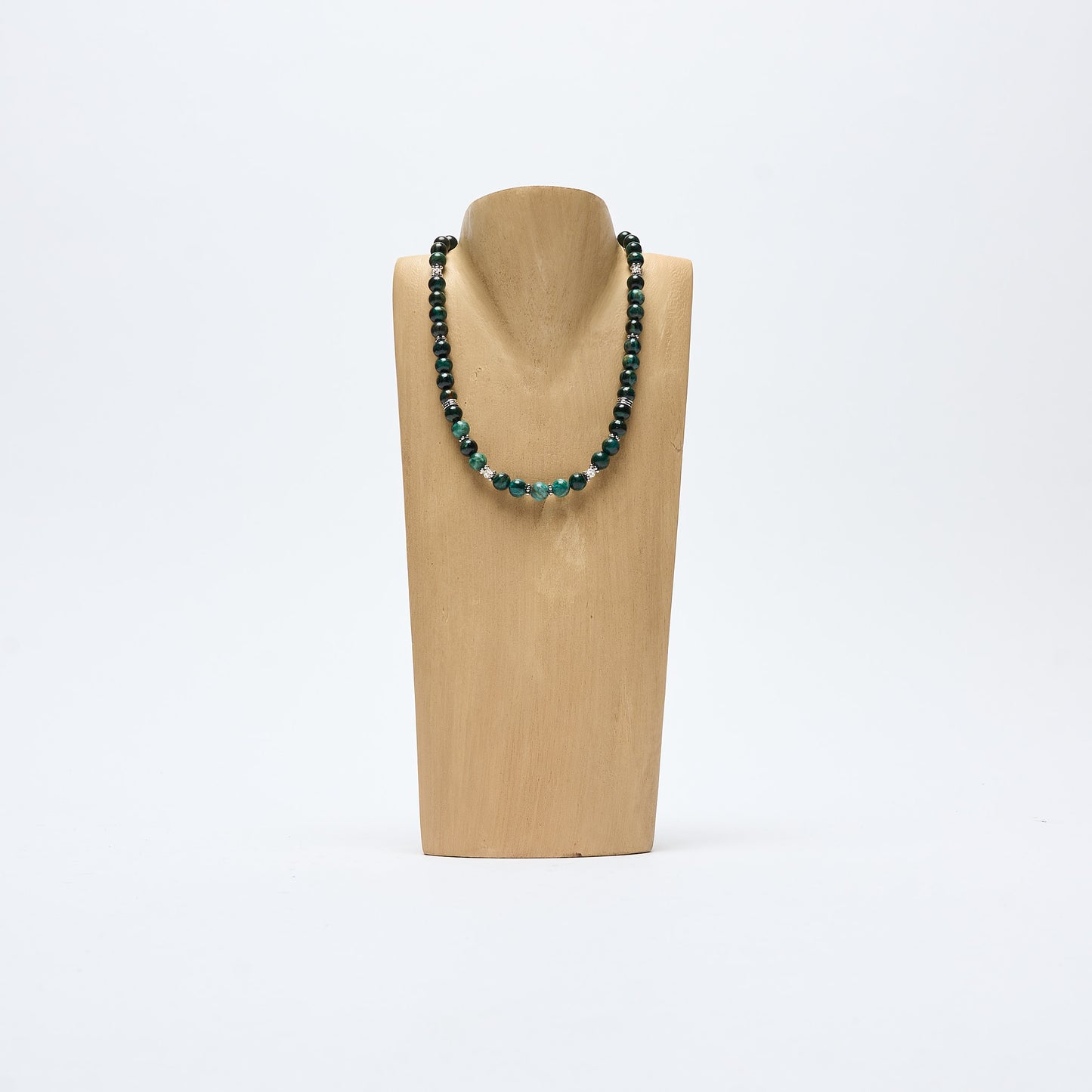 Collier - Quaint Jewelry - Berdea Necklace Small (Black/Green)
