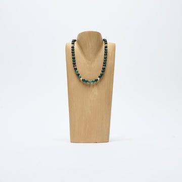 Collier - Quaint Jewelry - Berdea Necklace Small (Black/Green)