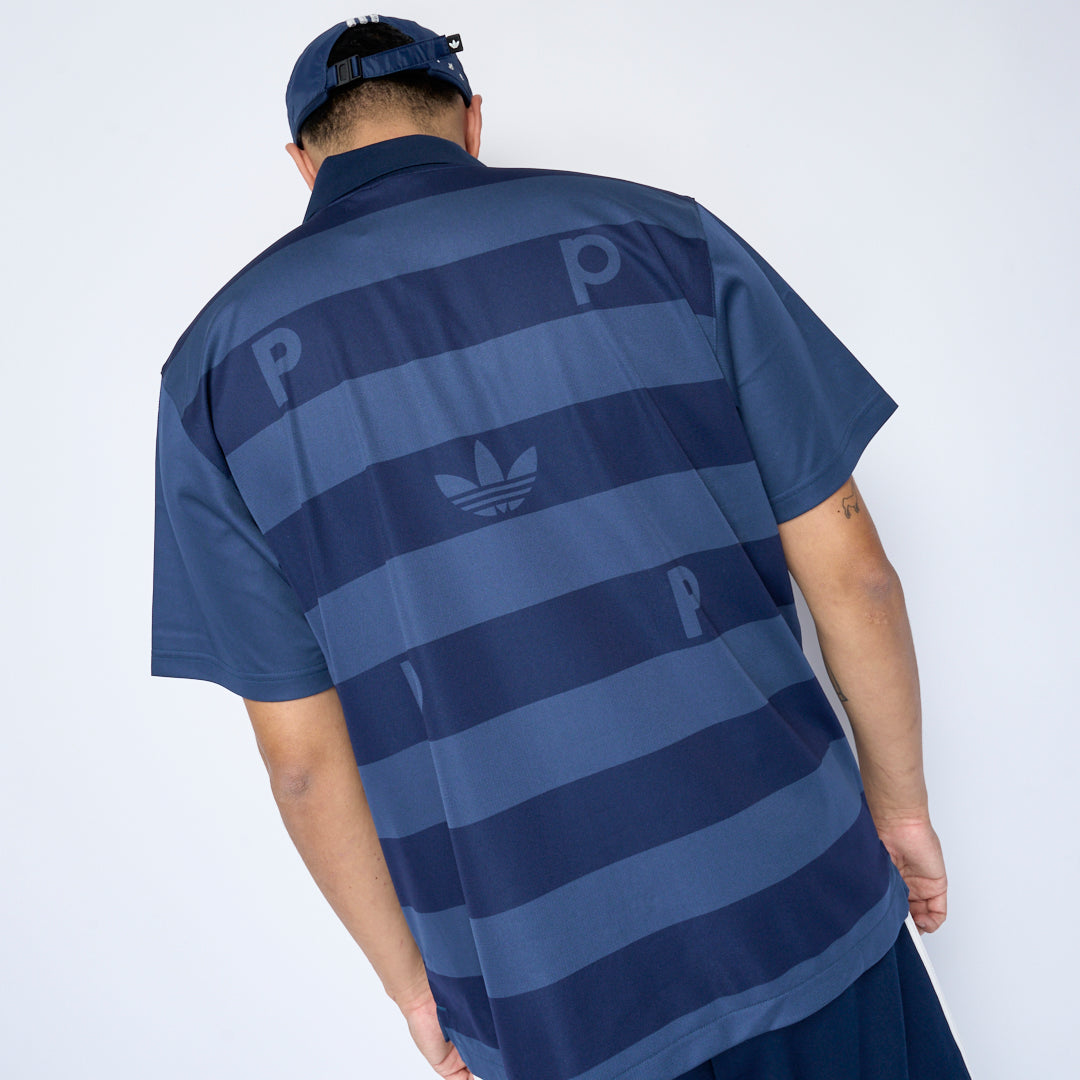 Adidas x Pop Trading Company - Polo Shirt (Crew Navy/Collegiate Navy)
