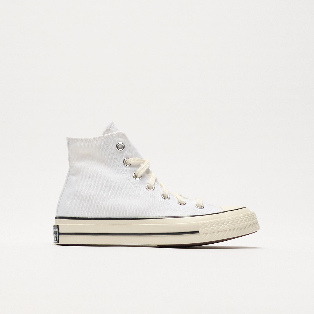 Converse - Chuck 70 Hi Canvas (White / Black Egret)