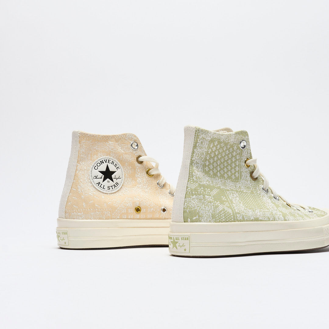 Converse - Chuck 70 Hi (Egret/Vitality Green)