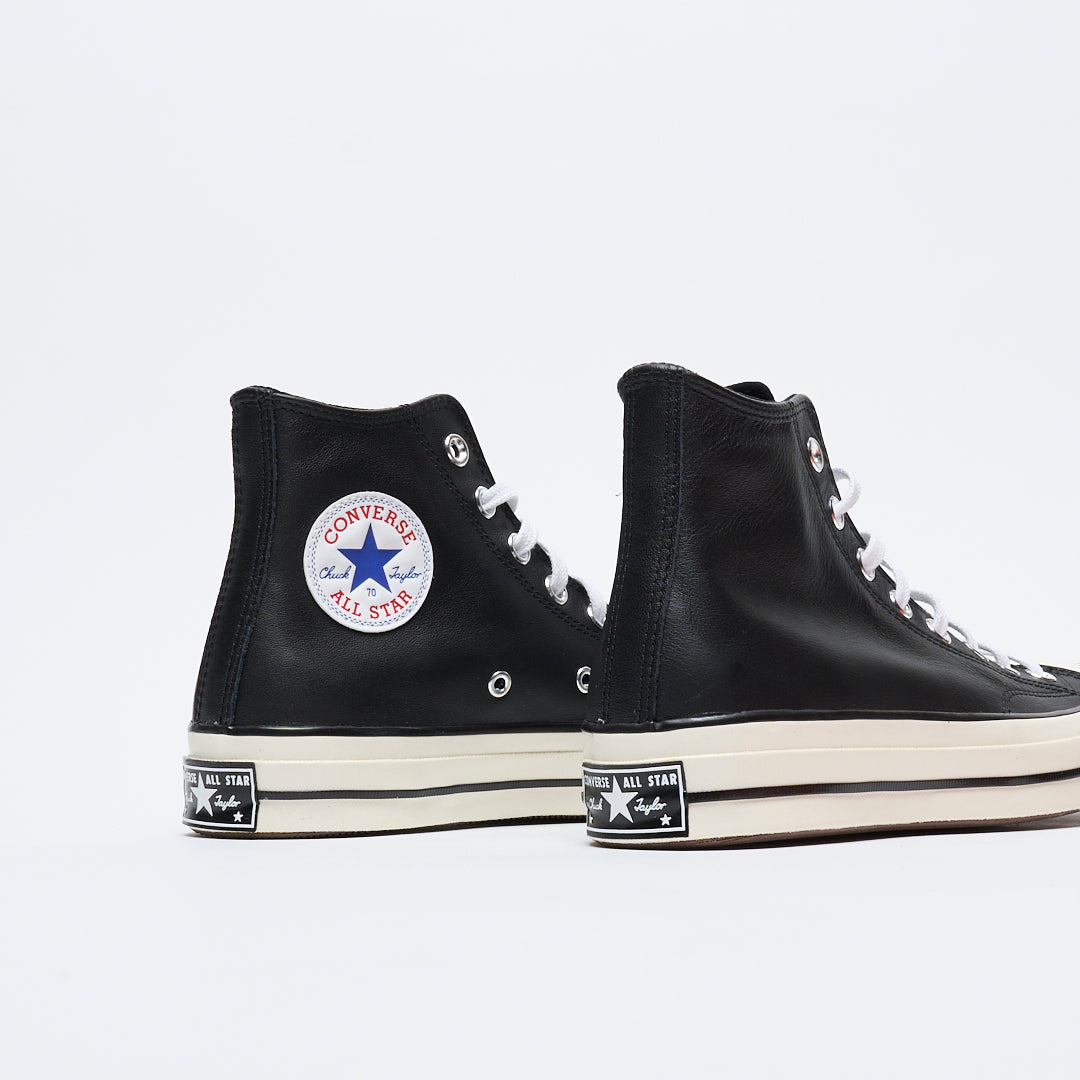 Converse - Chuck 70 Hi Leather (Black/White)