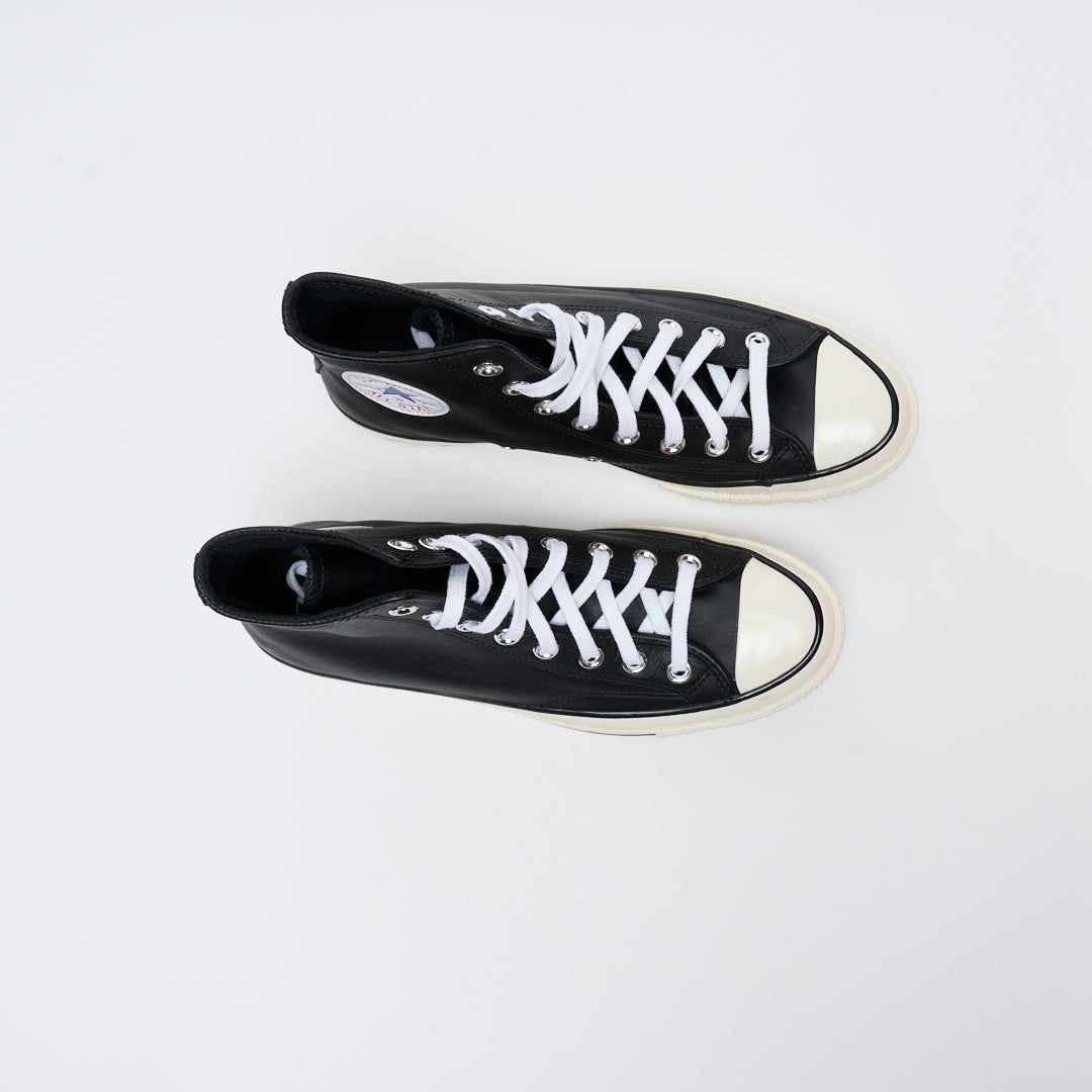 Converse - Chuck 70 Hi Leather (Black/White)