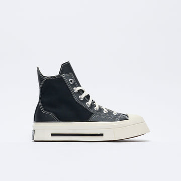 Converse - Chuck 70 Luxe Squared Hi (Black/Black)