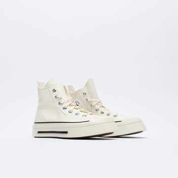 Converse - Chuck 70 Luxe Squared Hi (Egret/Black)