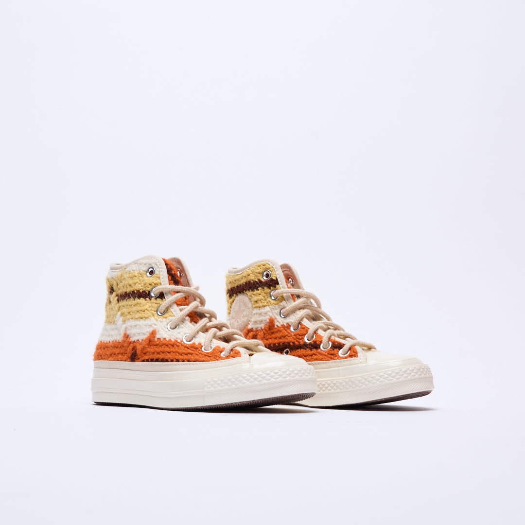 Orange Chuck 70 White Pack Montante Converse Chuck 70 Hi