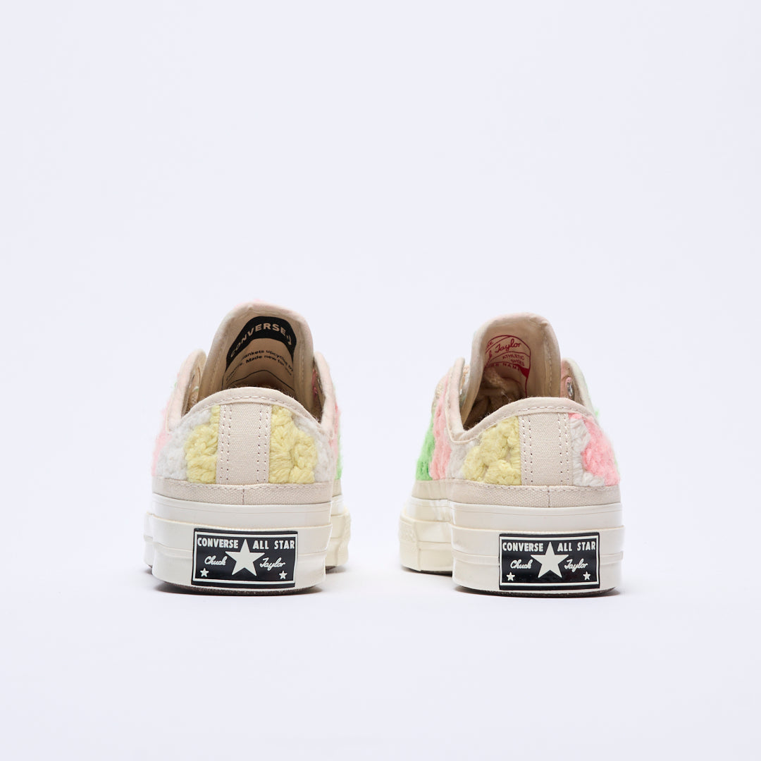 Converse - Chuck 70 OX "Crochet pack" (Egret/Black/Multi)