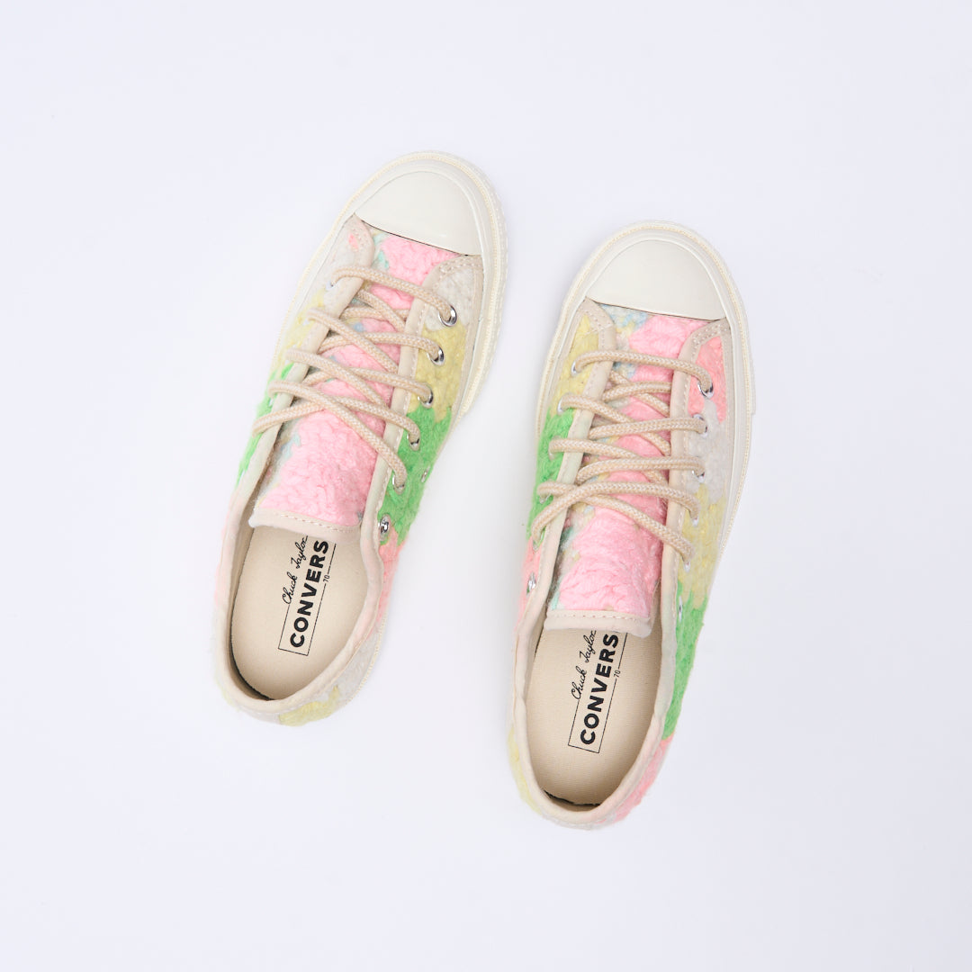 Converse - Chuck 70 OX "Crochet pack" (Egret/Black/Multi)