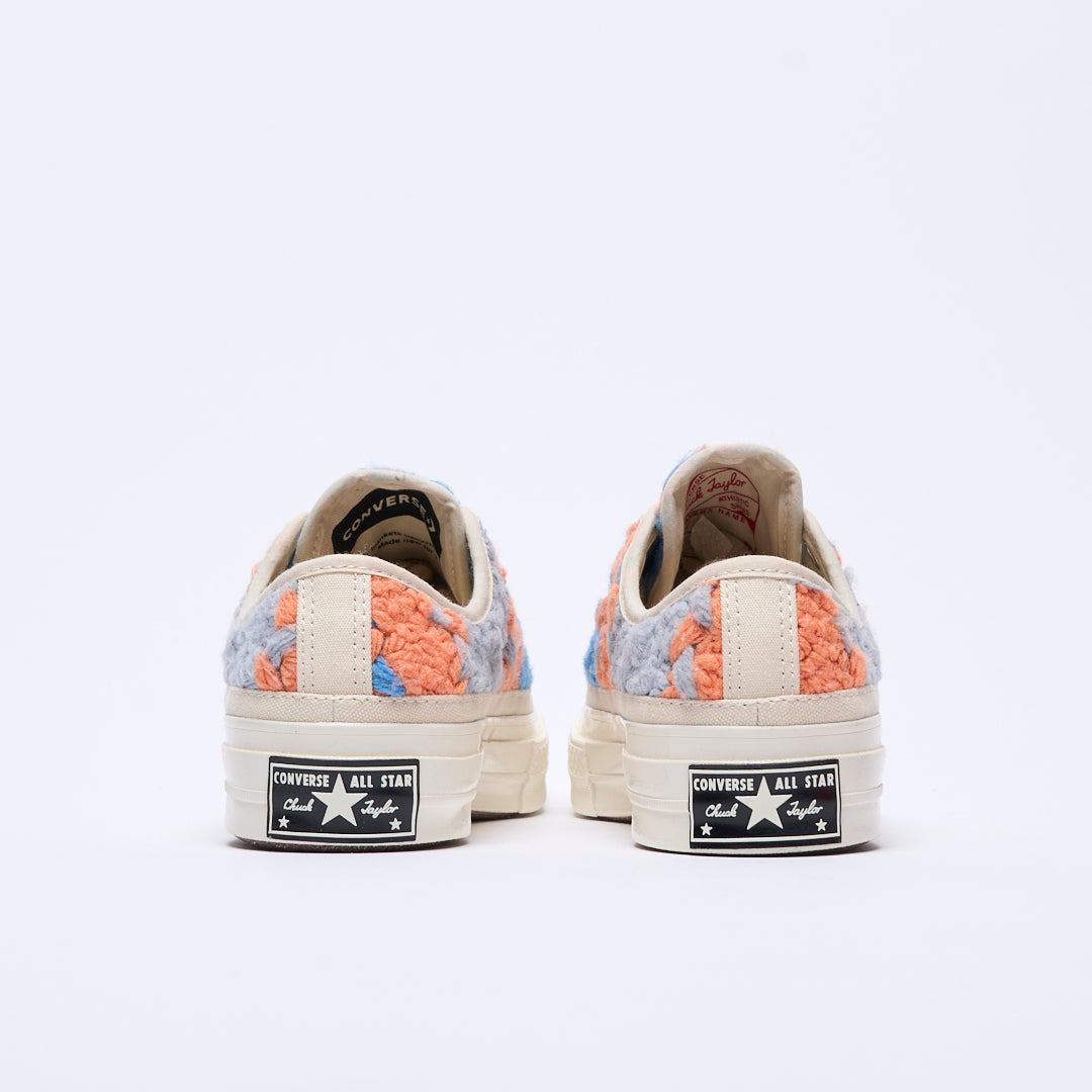 Converse - Chuck 70 OX "Crochet pack" (Egret/Black/Multi)