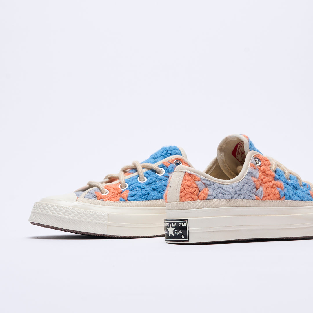 Converse - Chuck 70 OX "Crochet pack" (Egret/Black/Multi)