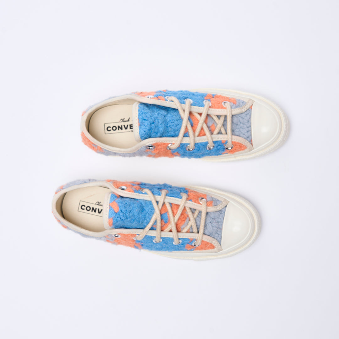 Converse - Chuck 70 OX "Crochet pack" (Egret/Black/Multi)