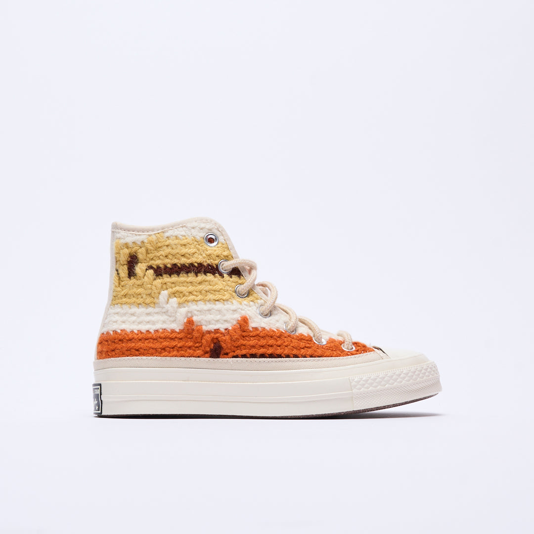 Converse - Chuck 70 Hi "Crochet pack" (Egret/Black/Multi)