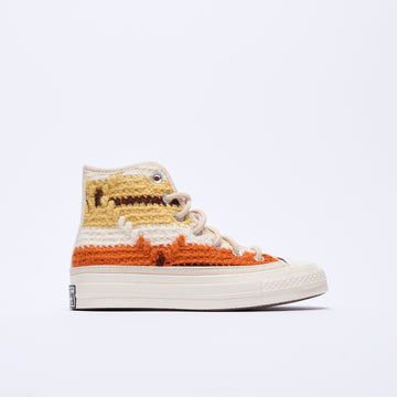 Converse - Chuck 70 Hi "Crochet pack" (Egret/Black/Multi)