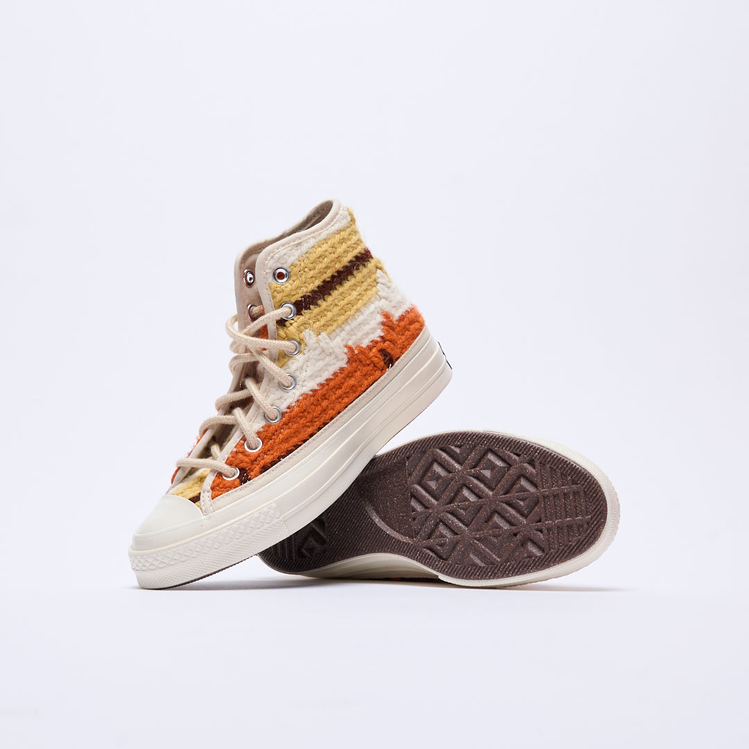 Converse - Chuck 70 Hi "Crochet pack" (Egret/Black/Multi)