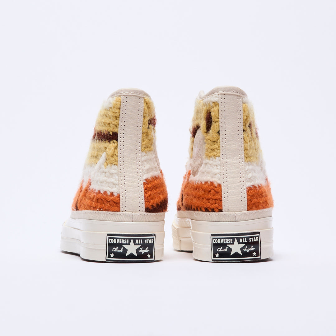 Converse - Chuck 70 Hi "Crochet pack" (Egret/Black/Multi)
