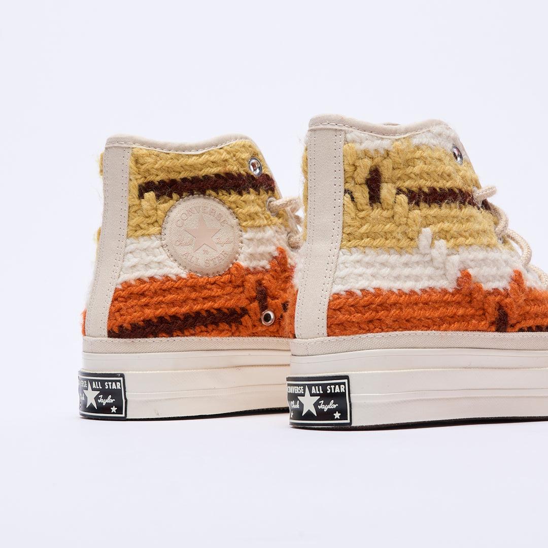 Converse - Chuck 70 Hi "Crochet pack" (Egret/Black/Multi)
