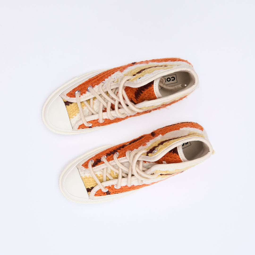 Converse - Chuck 70 Hi "Crochet pack" (Egret/Black/Multi)