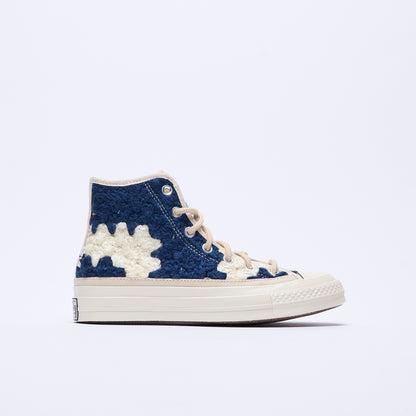 Converse - Chuck 70 Hi "Crochet pack" (Egret/Black/Multi)