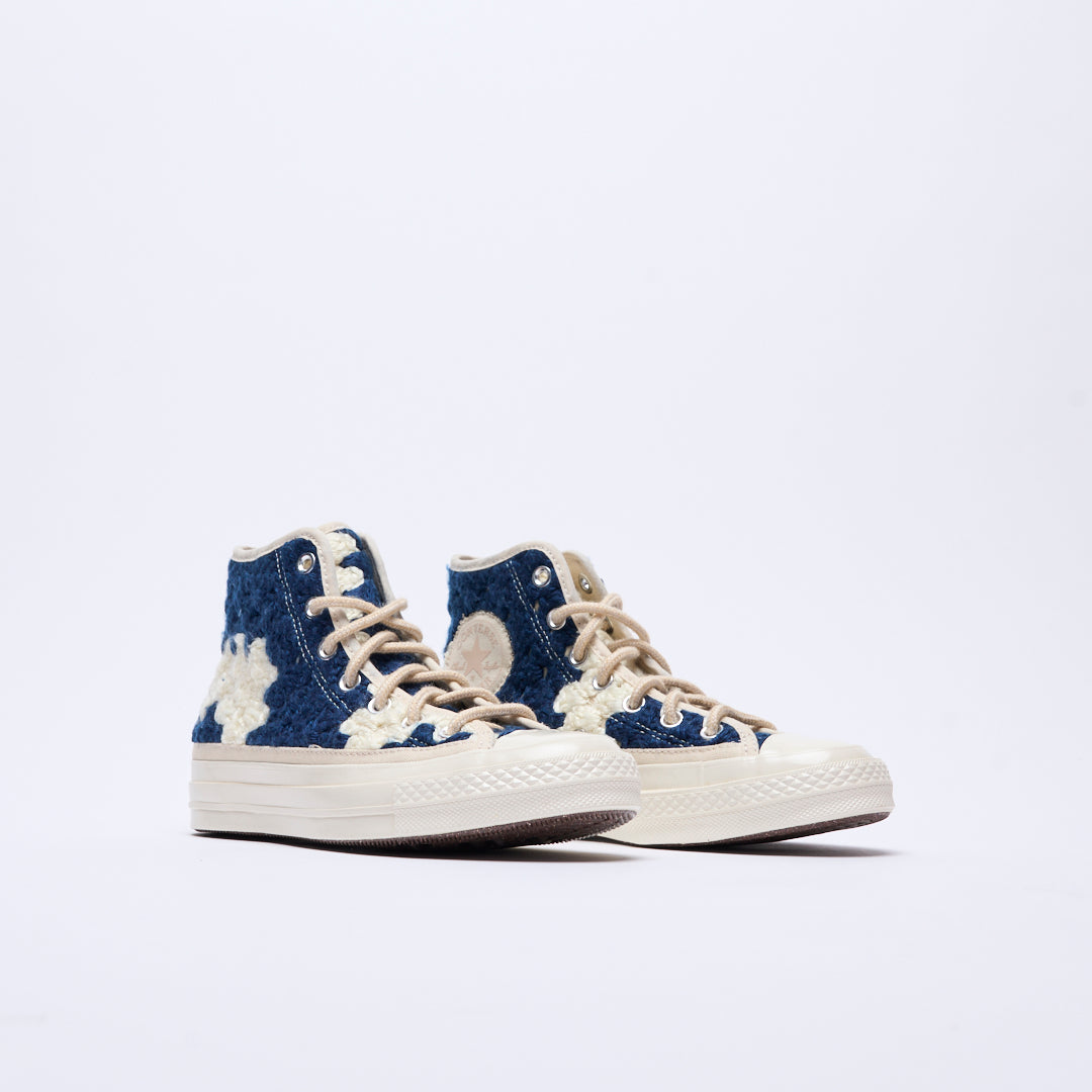 Converse - Chuck 70 Hi "Crochet pack" (Egret/Black/Multi)