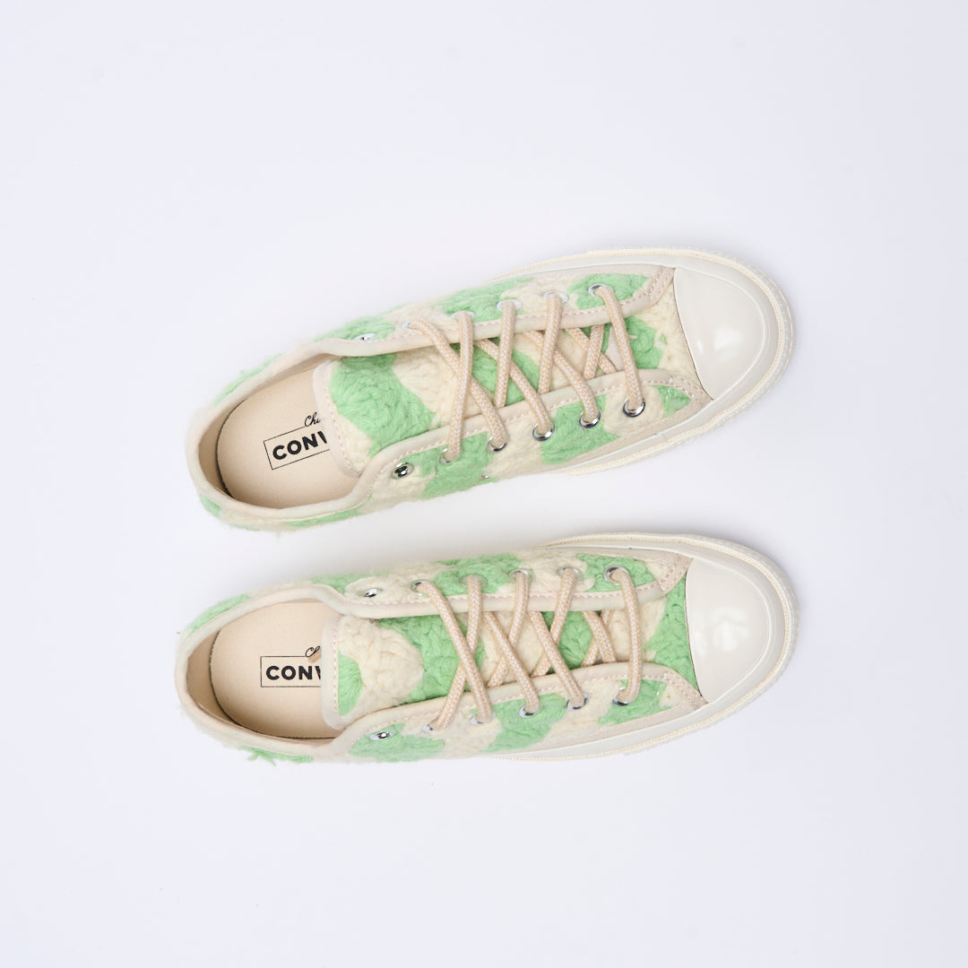 Converse - Chuck 70 OX "Crochet pack" (Egret/Black/Multi)