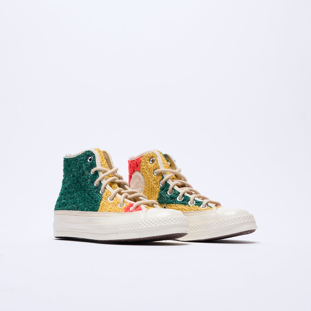 Converse - Chuck 70 Hi "Crochet pack" (Egret/Black/Multi)