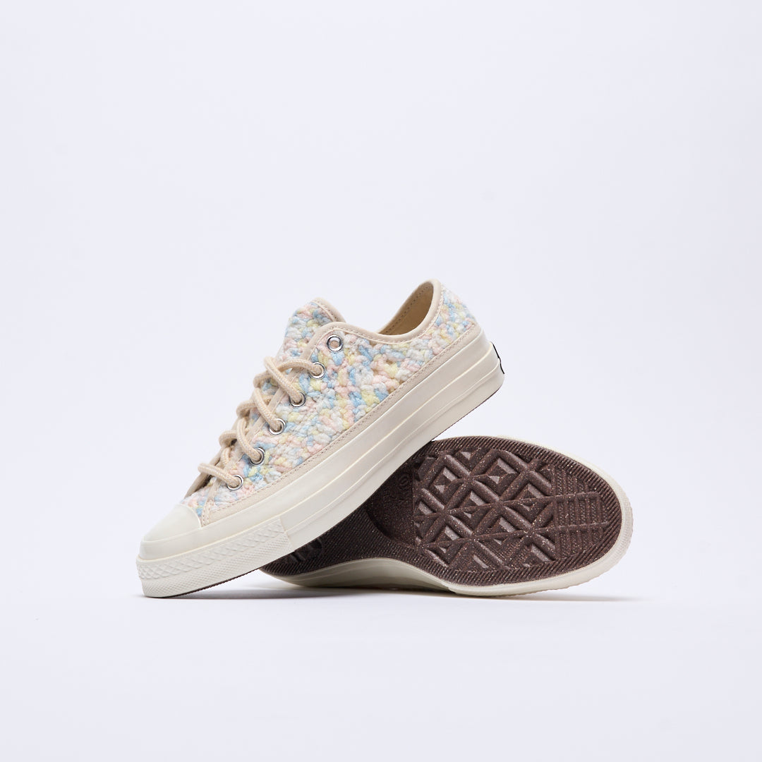 Converse - Chuck 70 OX "Crochet pack" (Egret/Black/Multi)
